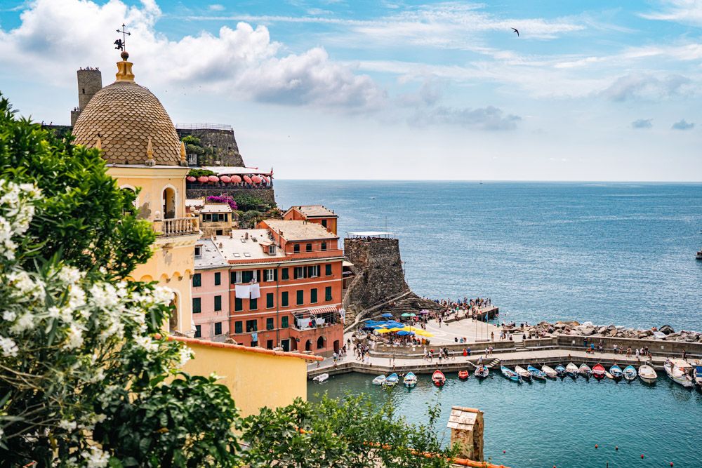 Ristorante Belforte a picco sul mare Vernazza Cinque Terre Liguria